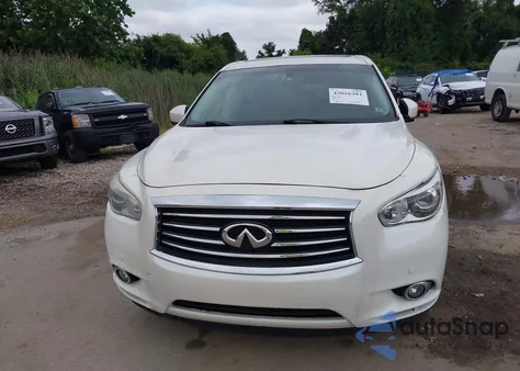 2013 Infiniti Jx35 z USA, uszkodzony, nr VIN 5N1AL0MMXDC315381